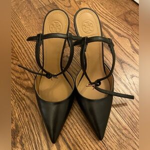 Tory Burch Black High Heel Pumps